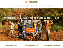 Tablet Screenshot of g-force.org.uk